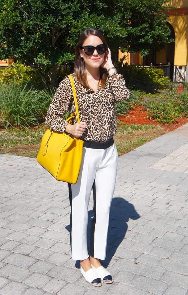 Lari-Duarte-blog-Miami-Sawgrass-Outlet-look-black-white-leopard-chanel