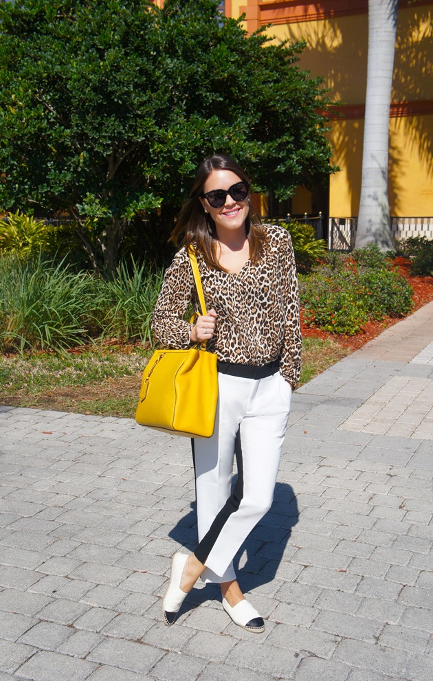 Lari-Duarte-blog-Miami-Sawgrass-Outlet-look-black-white-leopard-chanel