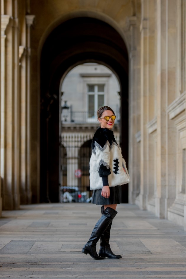Look-do-dia-Lari-Duarte-inverno-inspiração-Schutz-bota-over-the-knee-como-usar-dicas-truques-streetstyle-Paris-fashion-week