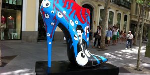 Shoes street art